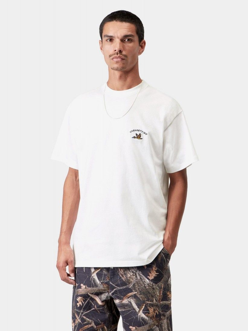 T-shirt Carhartt WIP Animated Ducks Branca