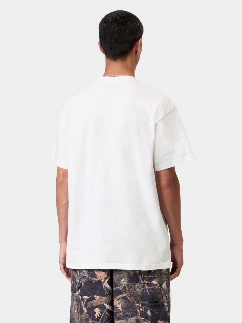 T-shirt Carhartt WIP Animated Ducks Branca