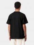 T-shirt Carhartt WIP Animated Ducks Preta T-shirt Carhartt WIP Animated Ducks Preta