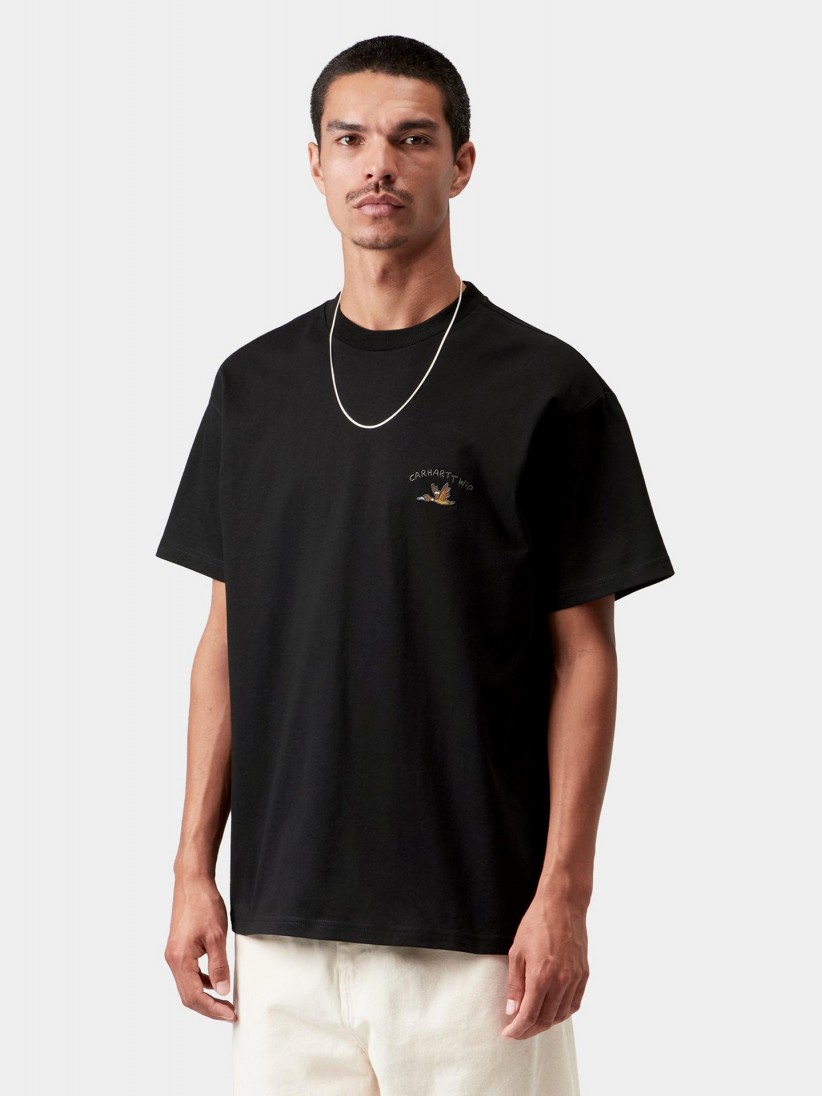 T-shirt Carhartt WIP Animated Ducks Preta T-shirt Carhartt WIP Animated Ducks Preta