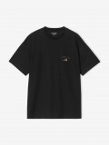 T-shirt Carhartt WIP Animated Ducks Preta T-shirt Carhartt WIP Animated Ducks Preta