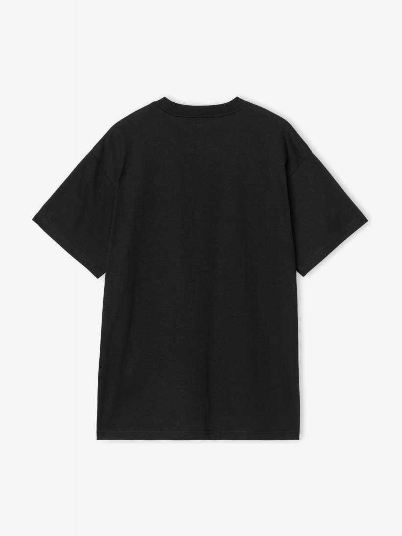 T-shirt Carhartt WIP Animated Ducks Preta T-shirt Carhartt WIP Animated Ducks Preta
