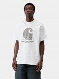 T-shirt Carhartt WIP Entrance Branca T-shirt Carhartt WIP Entrance Branca