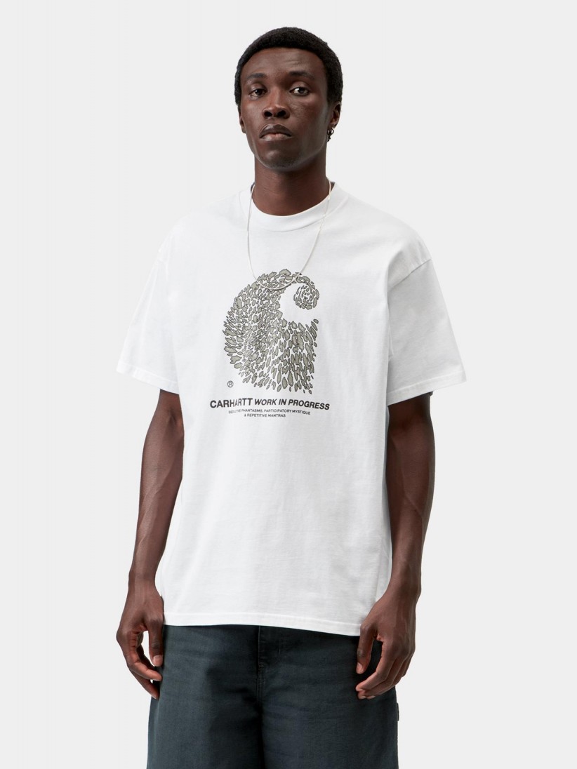 T-shirt Carhartt WIP Entrance Branca T-shirt Carhartt WIP Entrance Branca