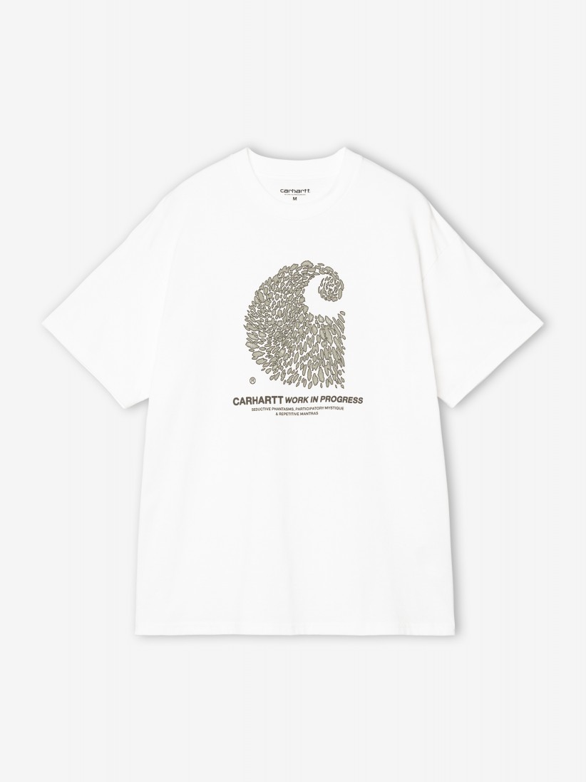 T-shirt Carhartt WIP Entrance Branca T-shirt Carhartt WIP Entrance Branca