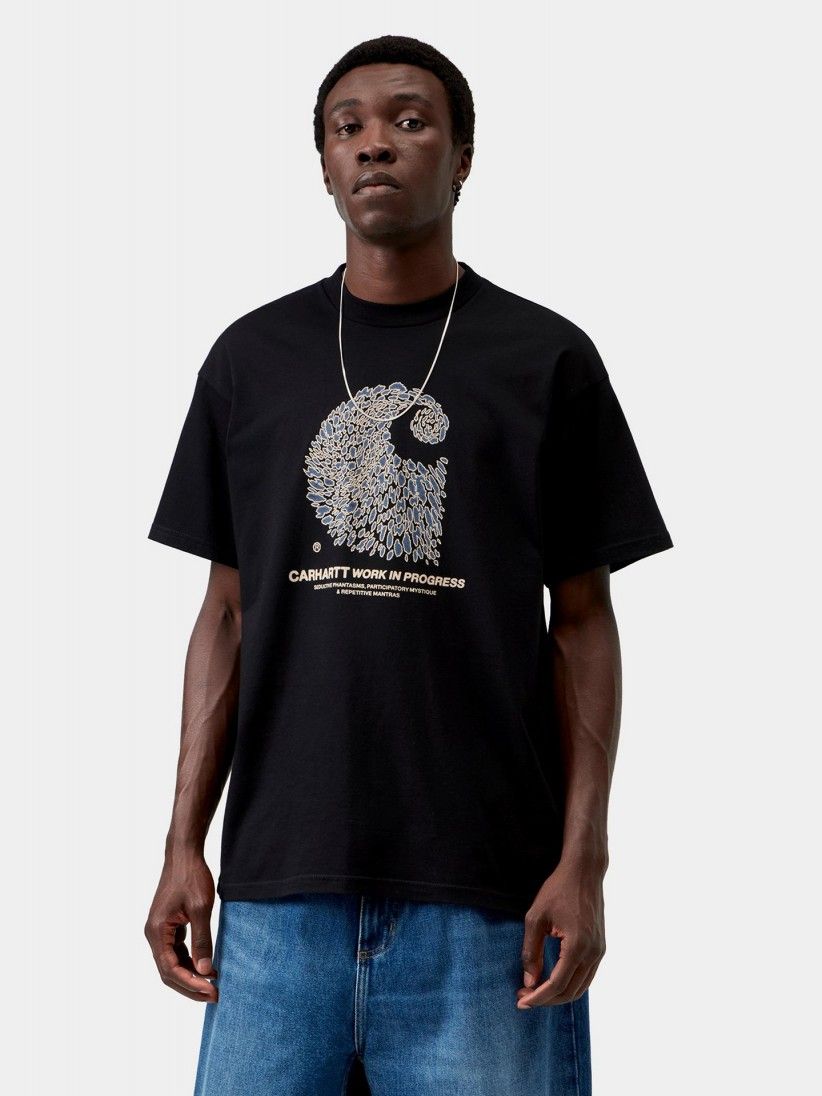 T-shirt Carhartt WIP Entrance Preta