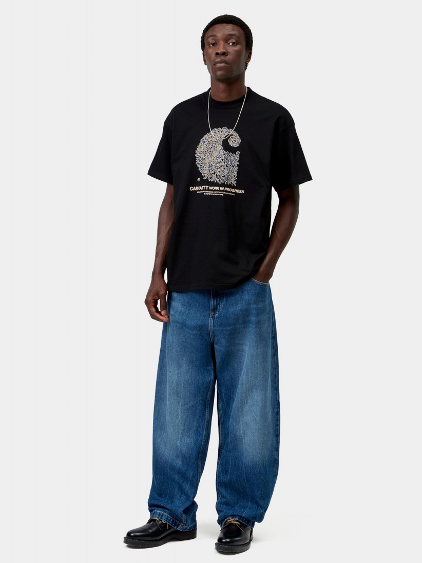 T-shirt Carhartt WIP Entrance Preta