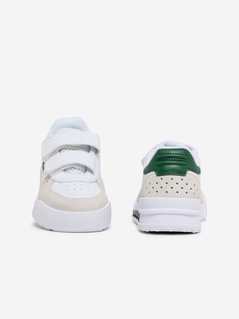Lacoste Slam Break White, Green and Beige I Sneakers