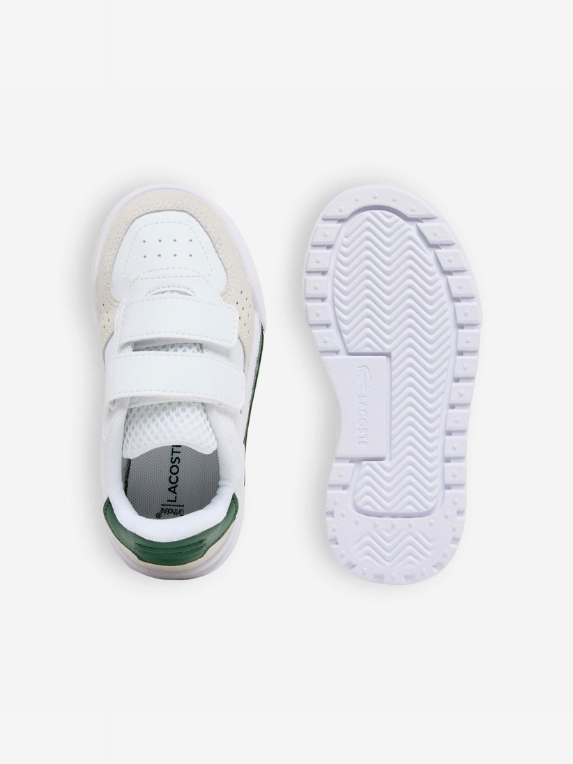Lacoste Slam Break White, Green and Beige I Sneakers