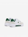 Lacoste Slam Break White, Green and Beige I Sneakers