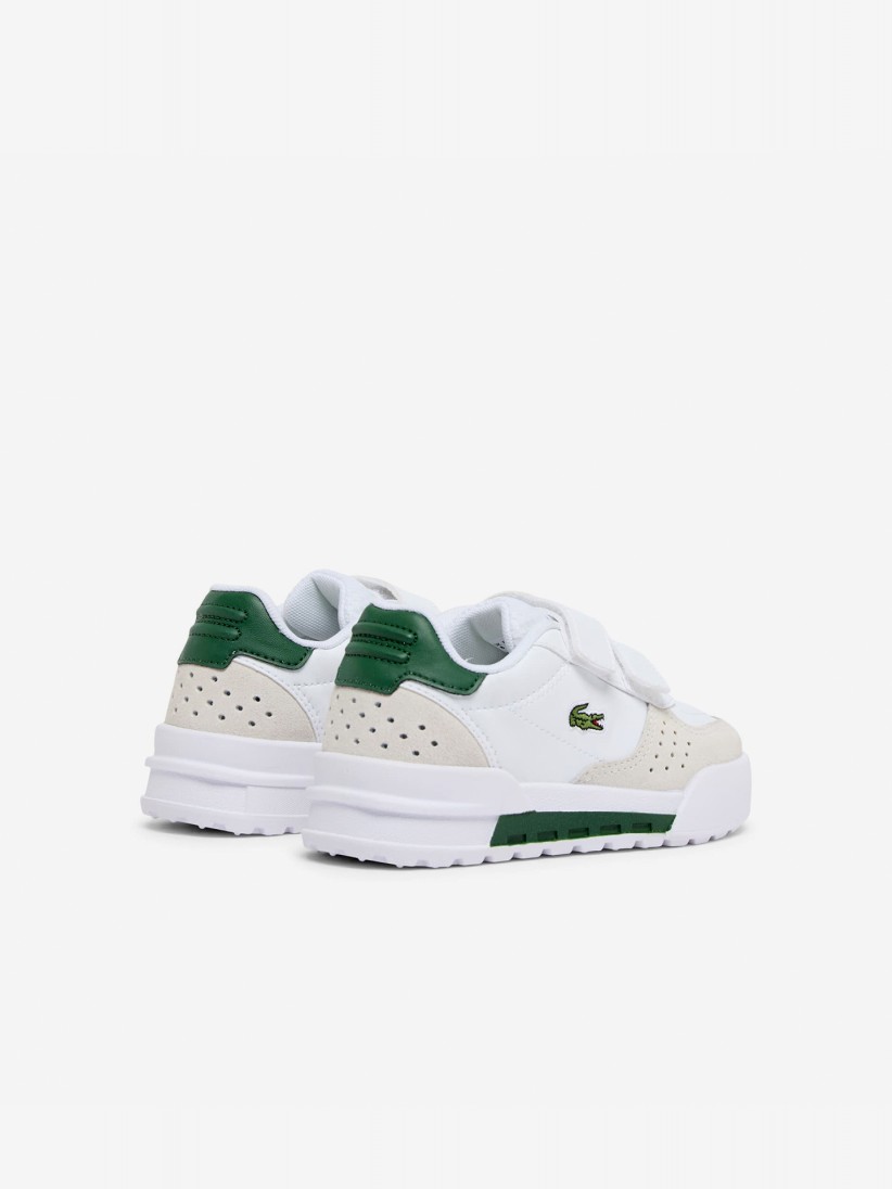 Lacoste Slam Break White, Green and Beige I Sneakers