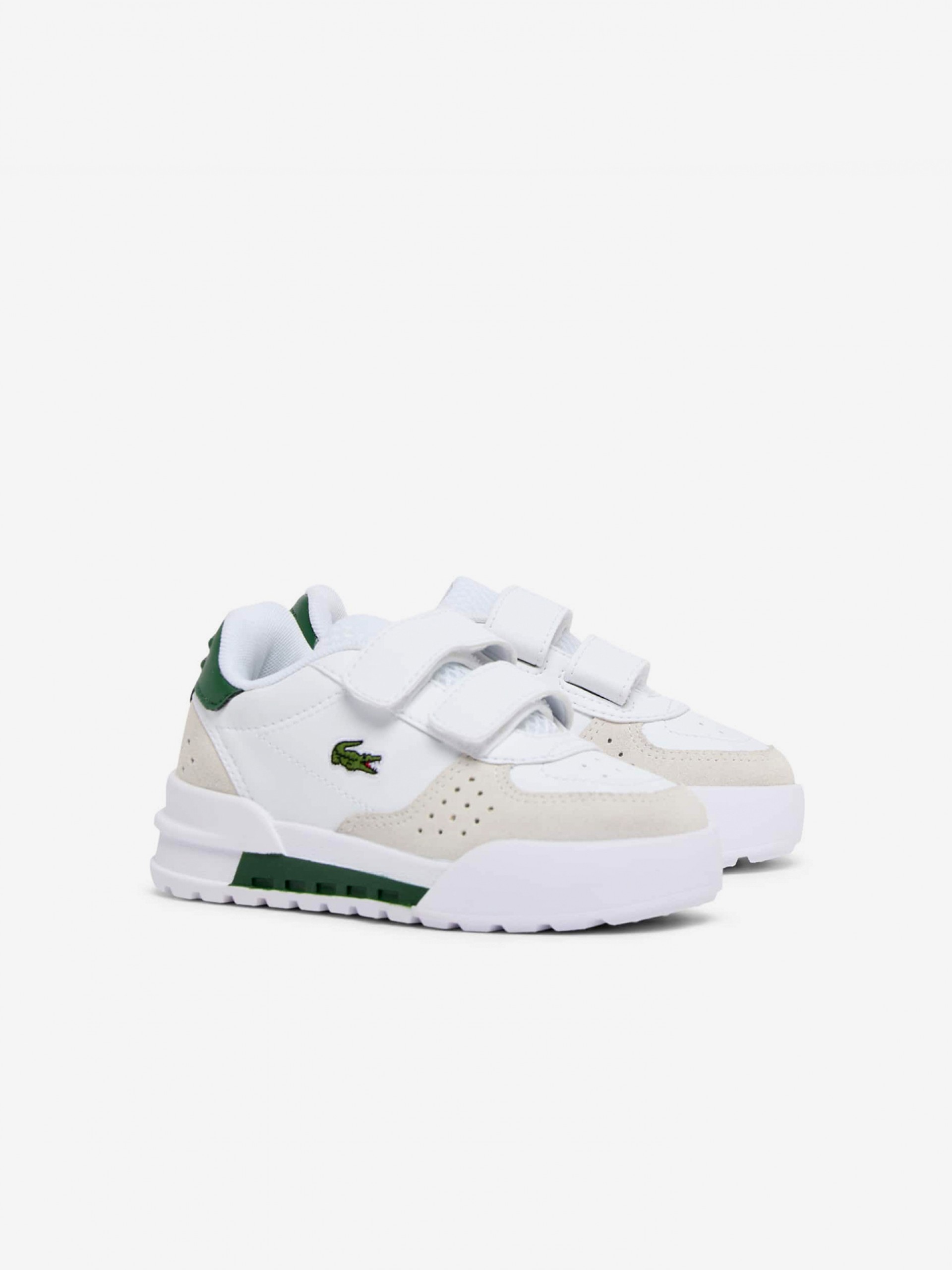 Lacoste Slam Break White, Green and Beige I Sneakers