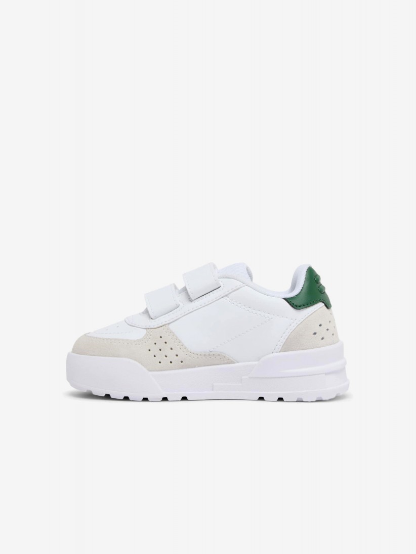 Lacoste Slam Break White, Green and Beige I Sneakers