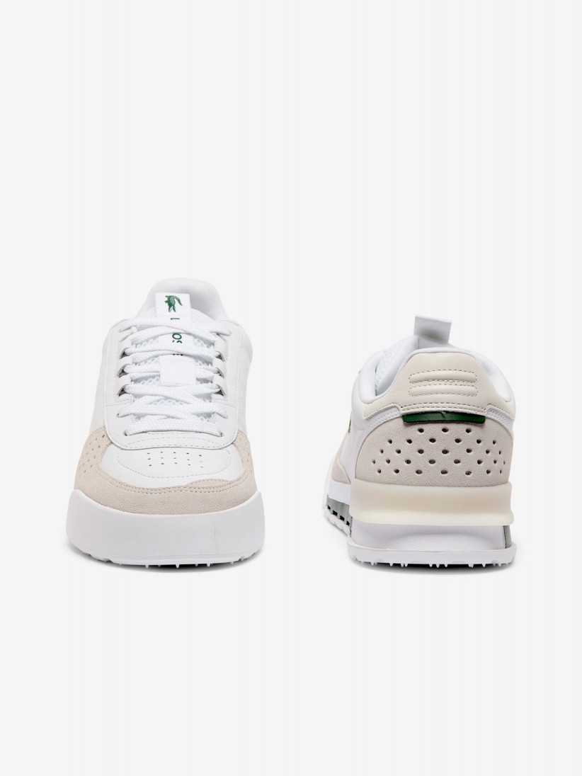 Sapatilhas Lacoste Slam Break Brancas, Verdes e Bege