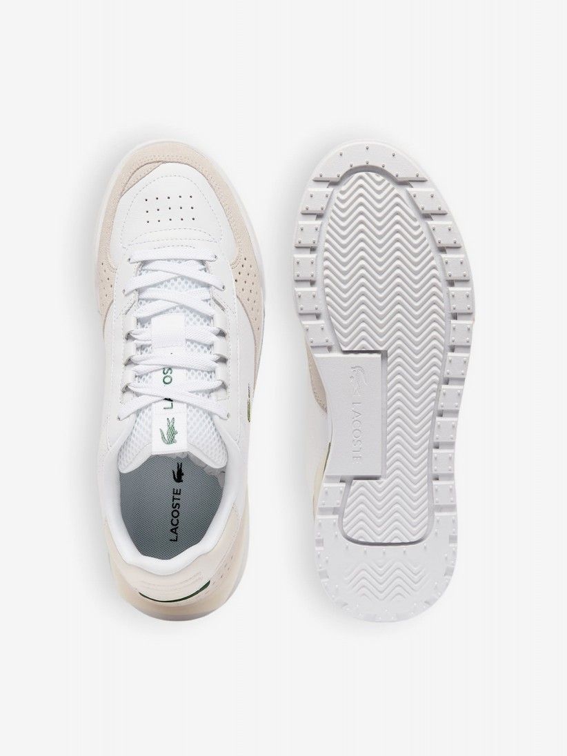 Sapatilhas Lacoste Slam Break Brancas, Verdes e Bege