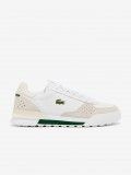 Sapatilhas Lacoste Slam Break Brancas, Verdes e Bege