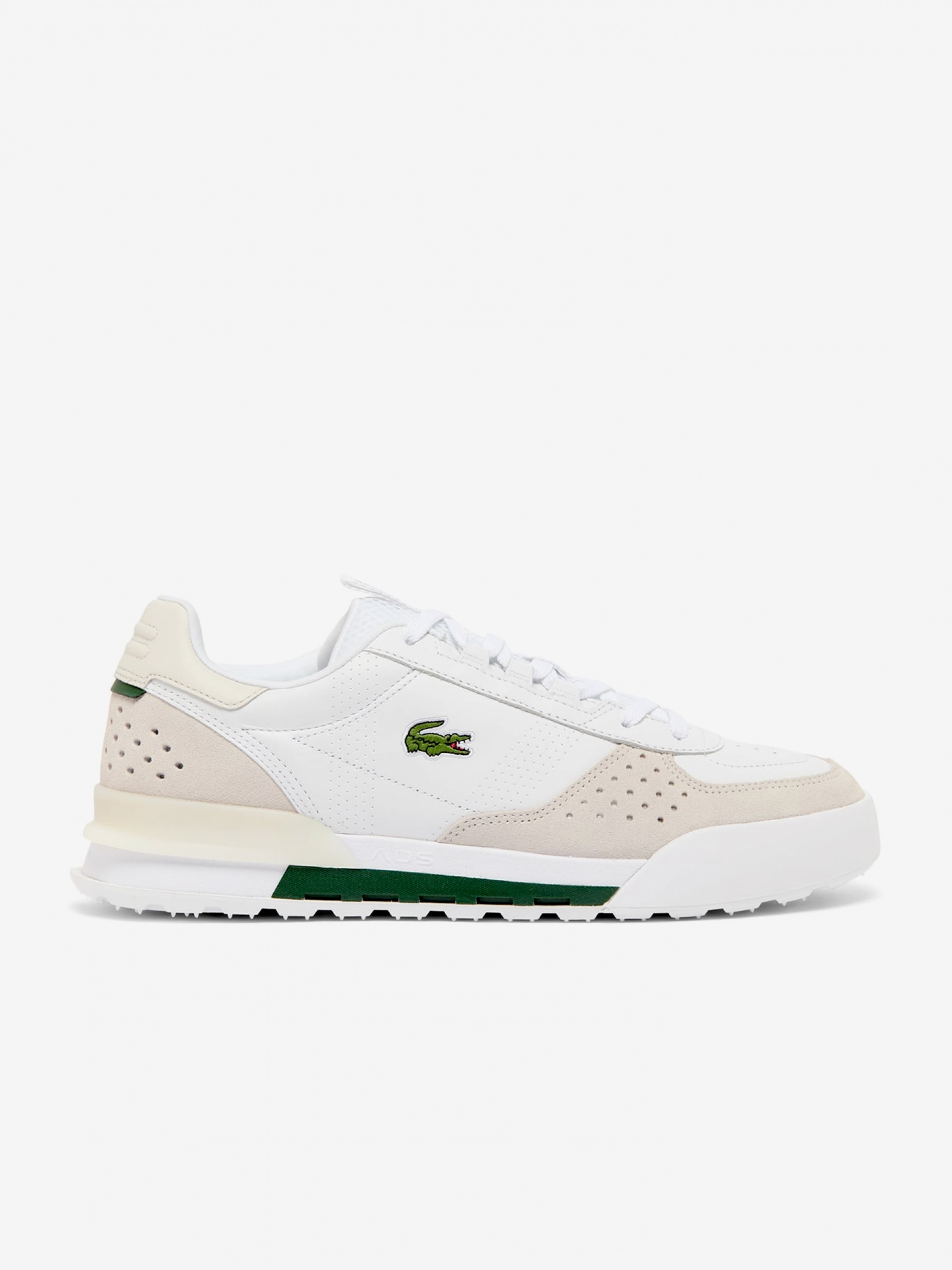 Lacoste Slam Break White, Green and Beige Sneakers