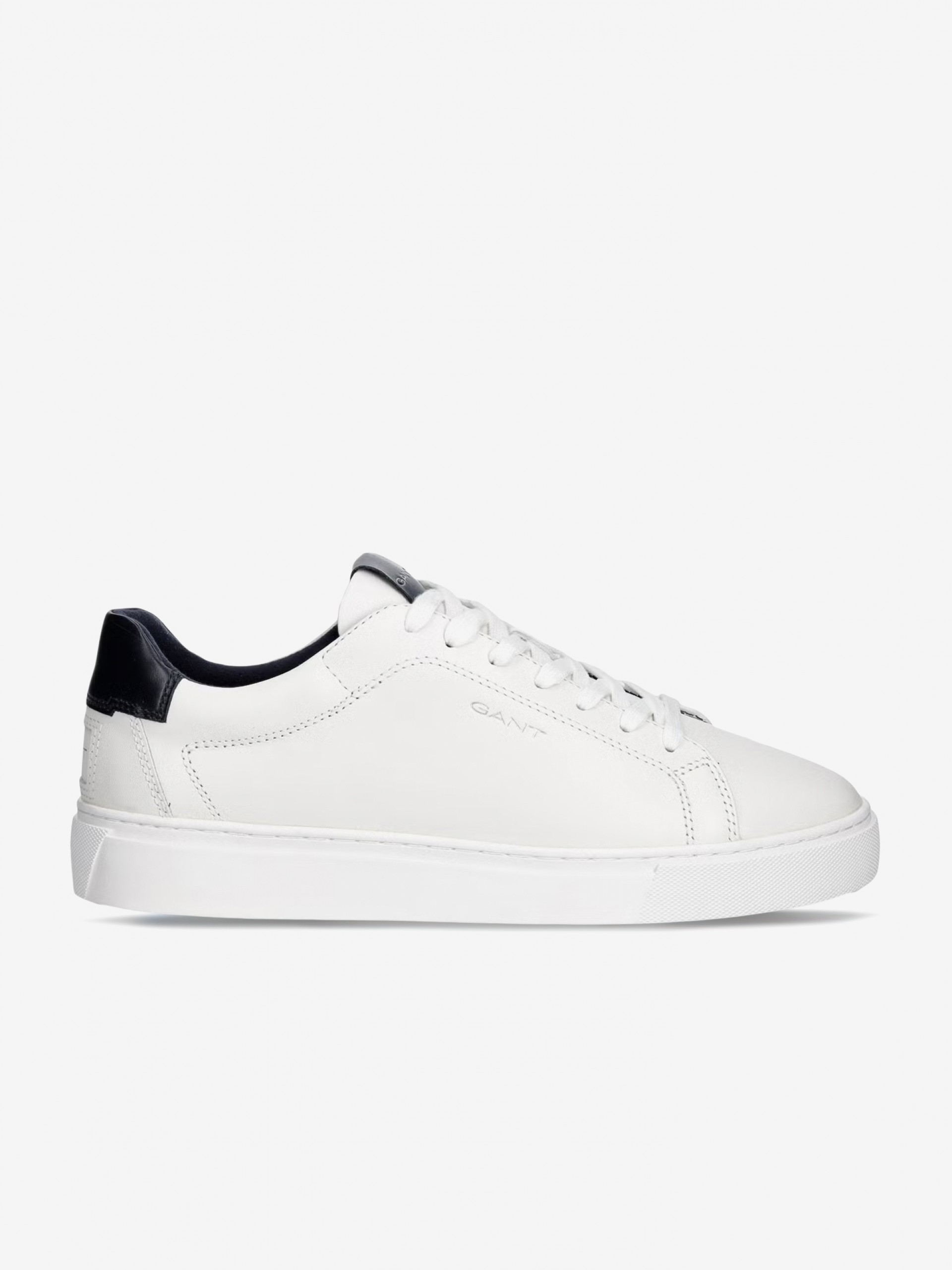 Gant Mc Julien Leather White and Blue Sneakers For Men