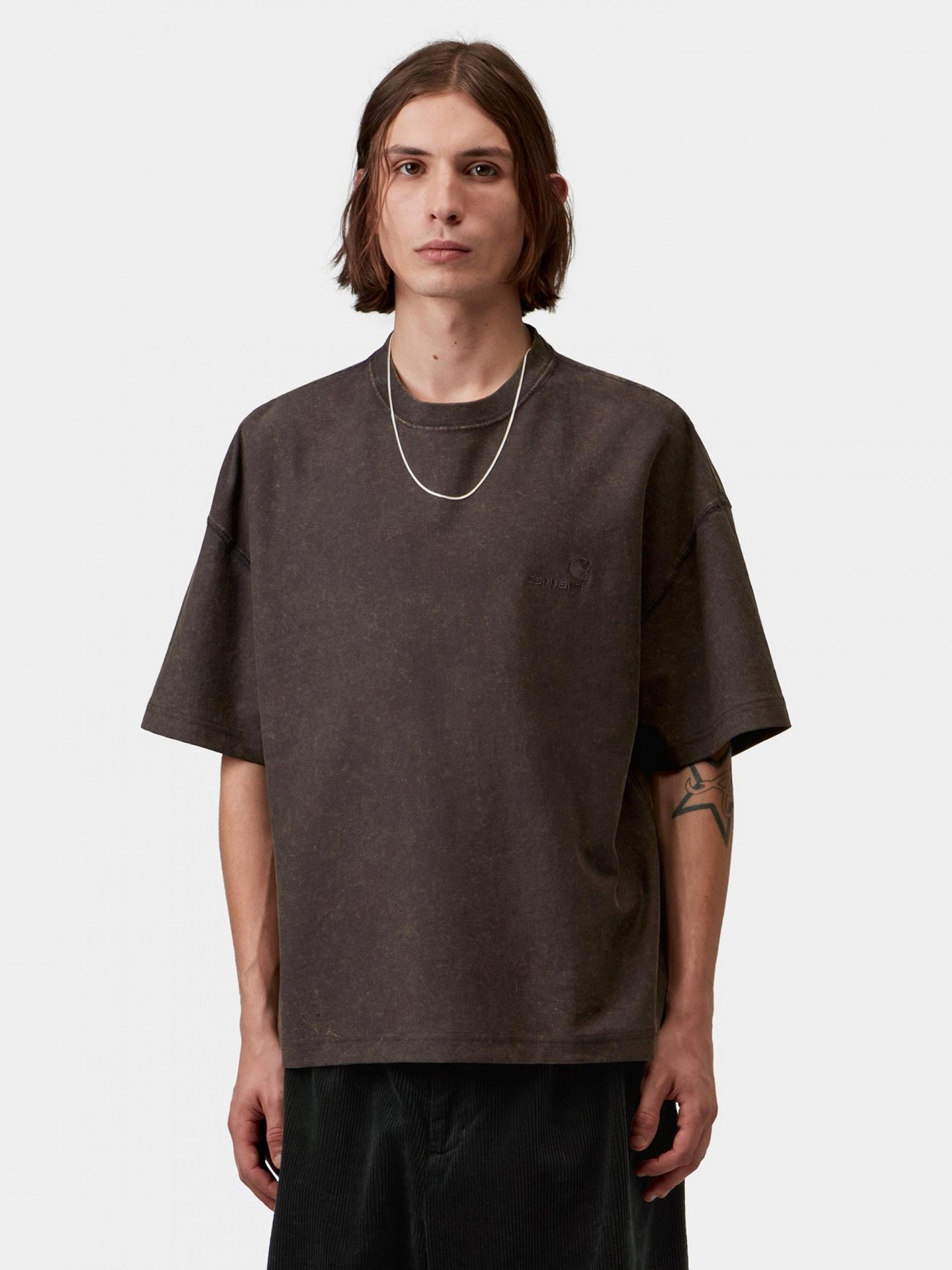 Camiseta Carhartt WIP Lambert Marrón