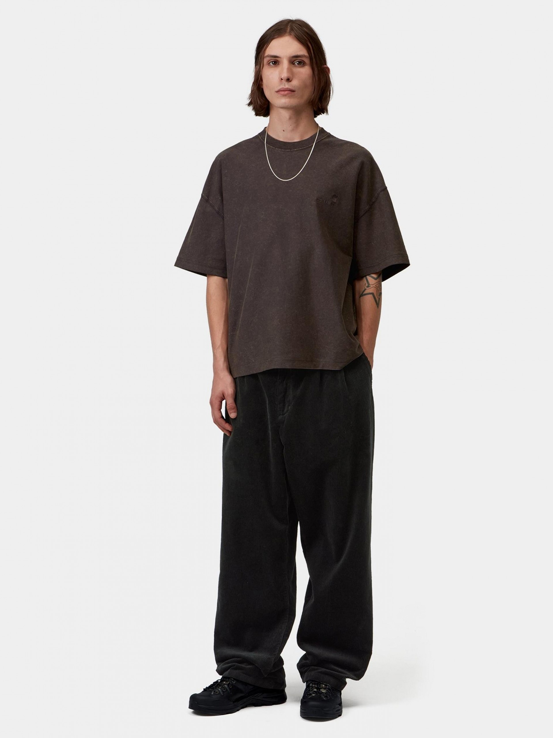 Camiseta Carhartt WIP Lambert Marrón