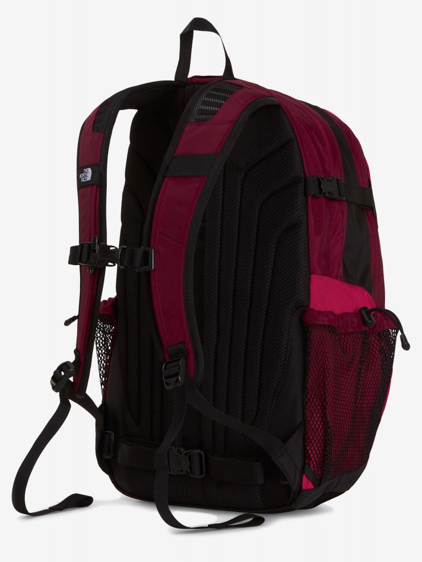 Mochila The North Face Hot Shot SE Burdeos y Rosa