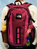 Mochila The North Face Hot Shot SE Burdeos y Rosa