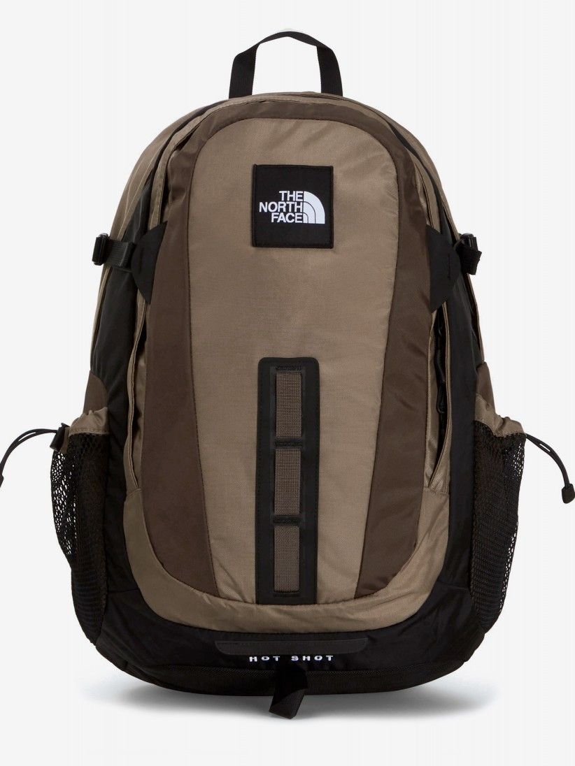 Mochila The North Face Hot Shot SE Caqui y Beige