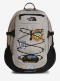 The North Face Borealis Classic Patch Grey and Black Backpack