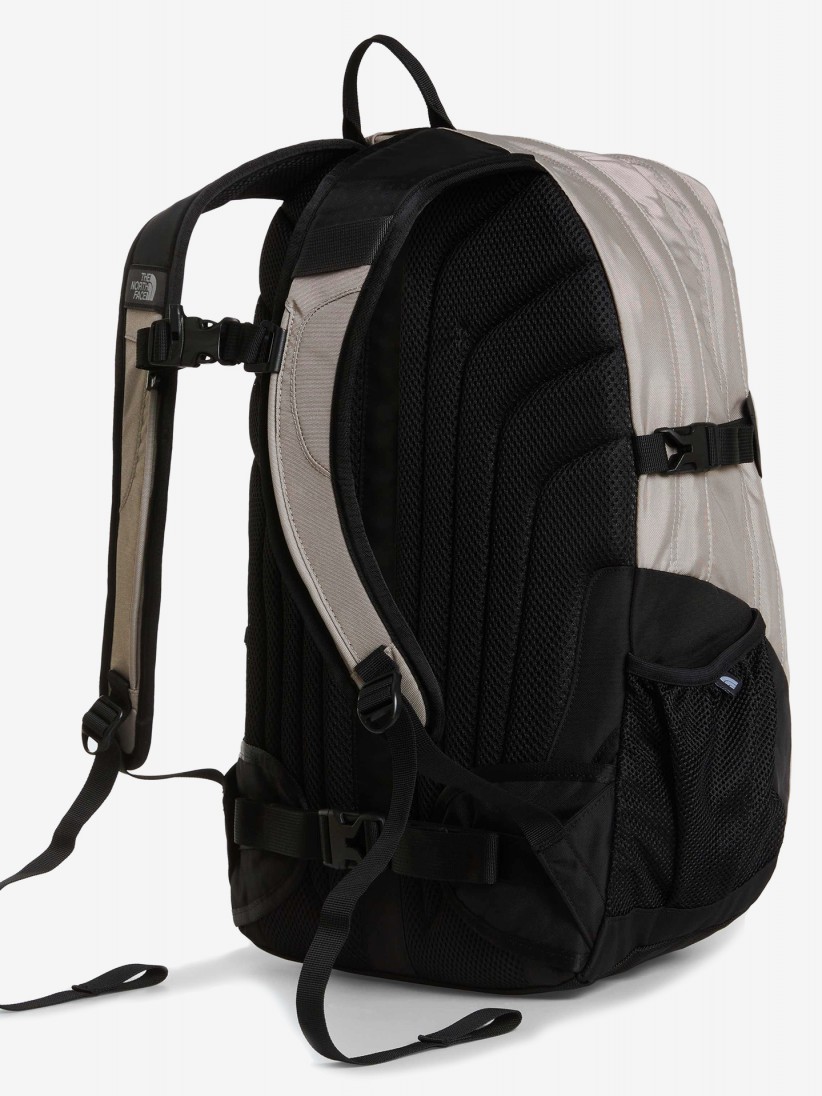 The North Face Borealis Classic Patch Grey and Black Backpack