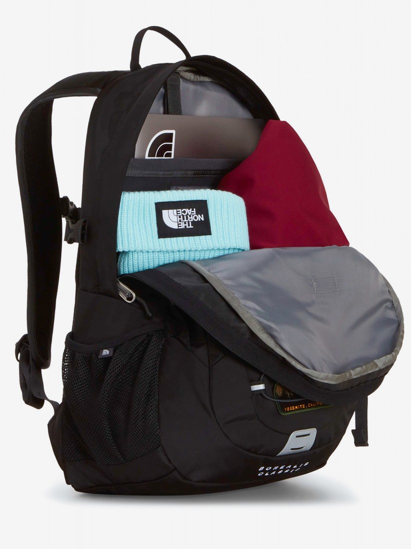 The North Face Borealis Classic Patch Black Backpack The North Face Borealis Classic Patch Black Backpack