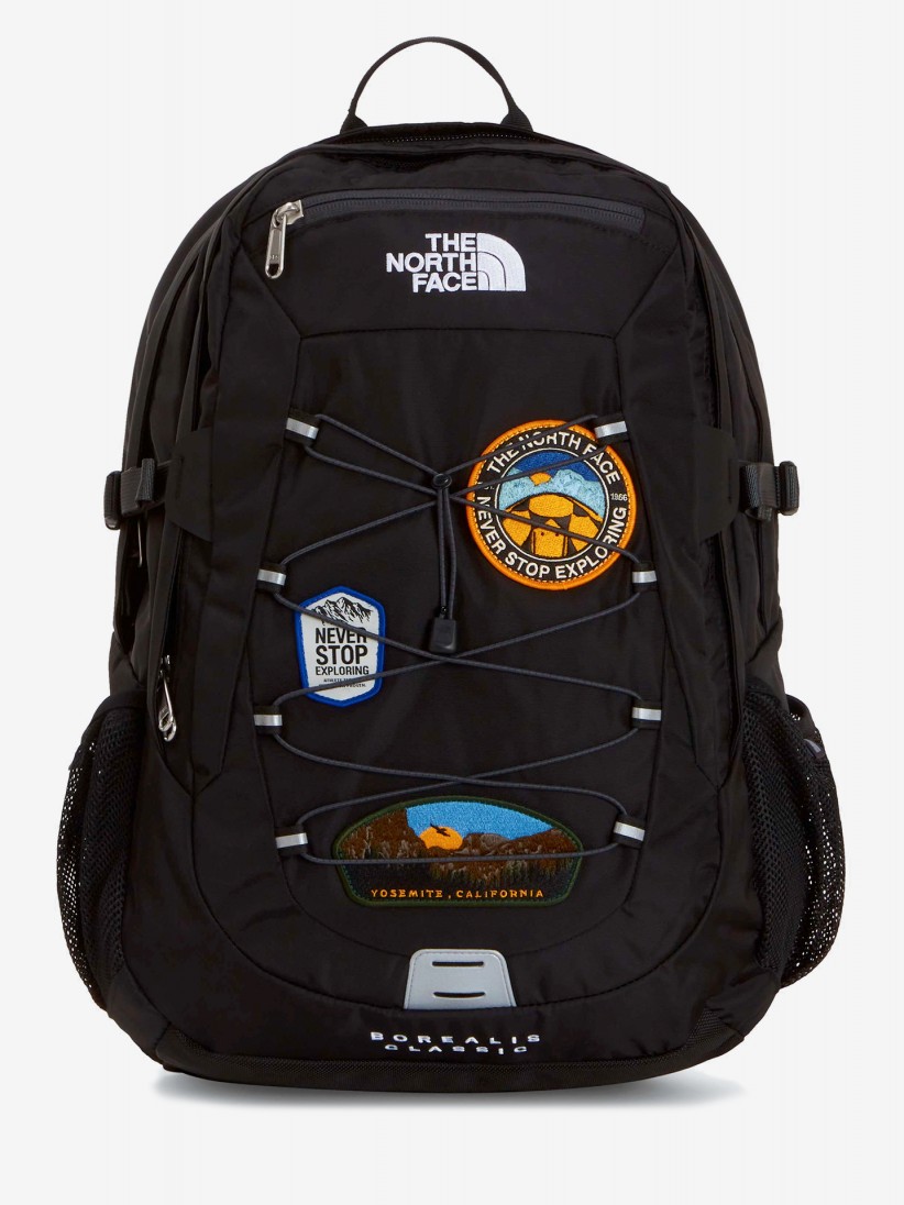 The North Face Borealis Classic Patch Black Backpack The North Face Borealis Classic Patch Black Backpack