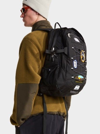 The North Face Borealis Classic Patch Black Backpack