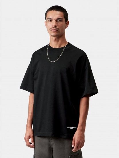 Camiseta Carhartt WIP Chapter Script Negra