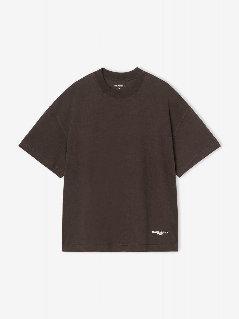 Camiseta Carhartt WIP Chapter Script Marr�n