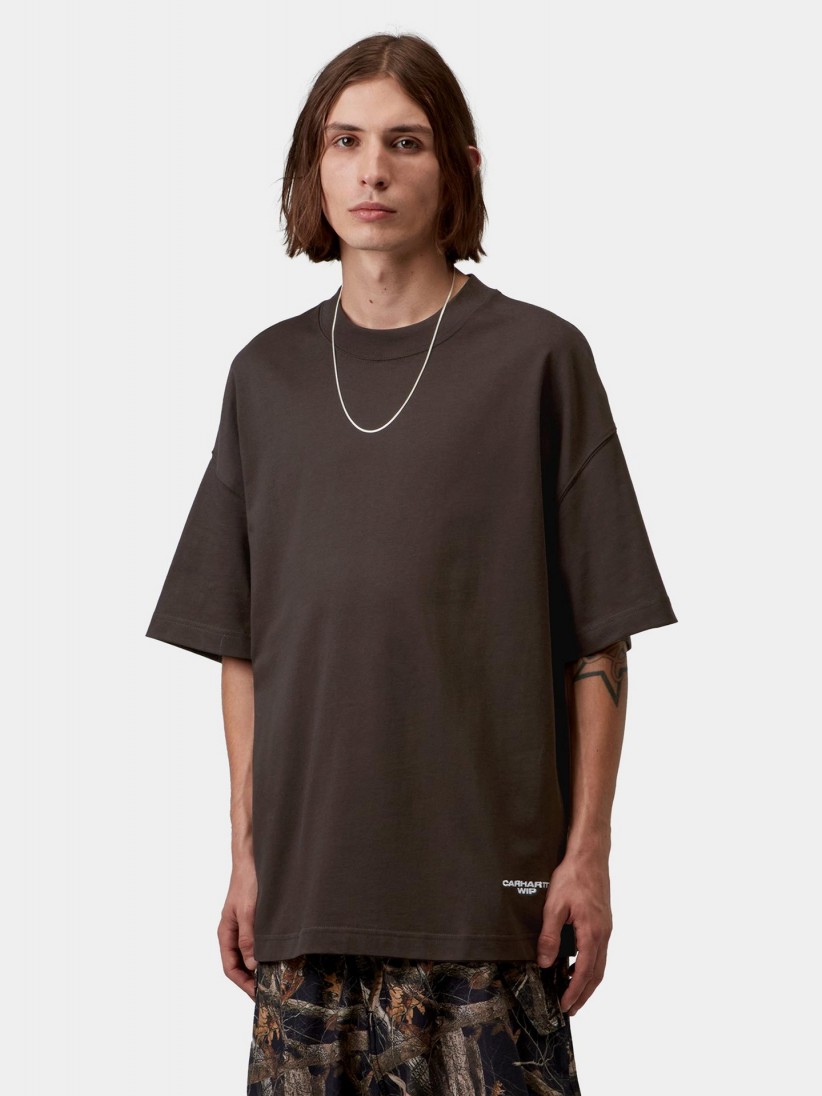 Camiseta Carhartt WIP Chapter Script Marr�n