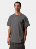 Camiseta Carhartt WIP American Script Gris