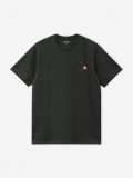 Camiseta Carhartt WIP American Script Verde