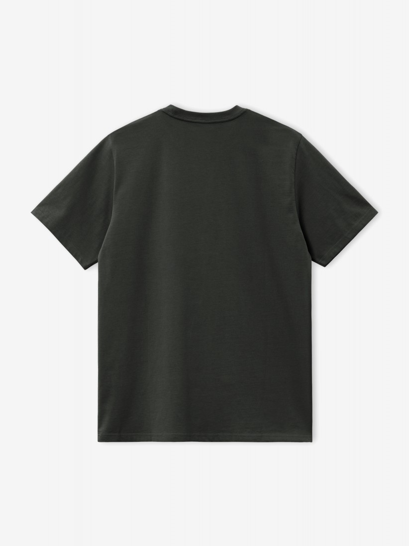 Camiseta Carhartt WIP American Script Verde