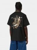 Camiseta Carhartt WIP Feather Progress Negra