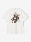 Camiseta Carhartt WIP Feather Progress Blanca