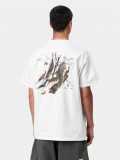 Camiseta Carhartt WIP Feather Progress Blanca