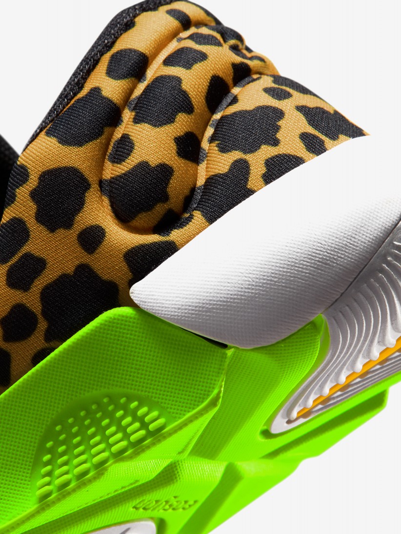 Nike Swoosh Go AOP Yellow and Black Sneakers For Baby