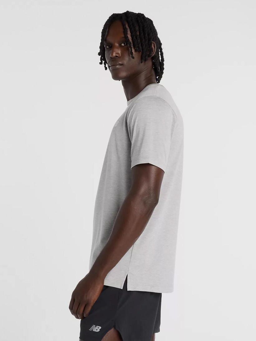 New Balance Sport Essentials Utility Grey Training T-shirt New Balance Sport Essentials Utility Grey Training T-shirt