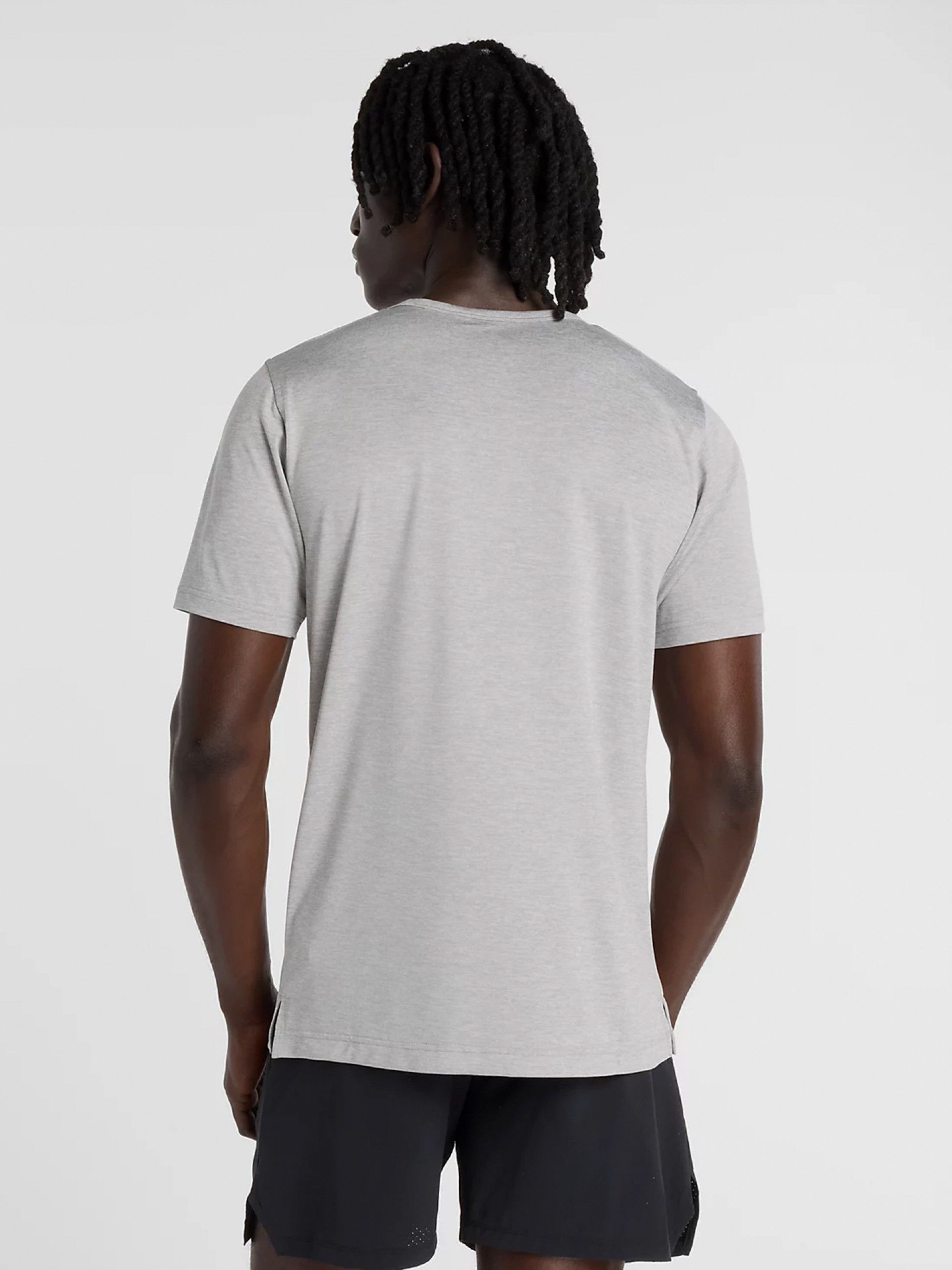 T-shirt de Treino New Balance Sport Essentials Utility Cinzenta