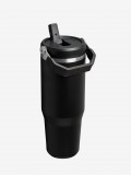 Stanley Iceflow Flip Straw Tumbler Insulated Cup, 0.89L, Black