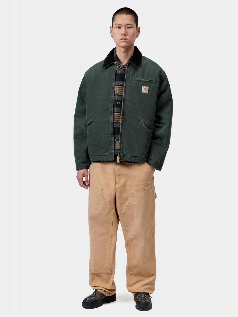 Chaqueta Carhartt WIP OG Detroit verde y negra Chaqueta Carhartt WIP OG Detroit verde y negra