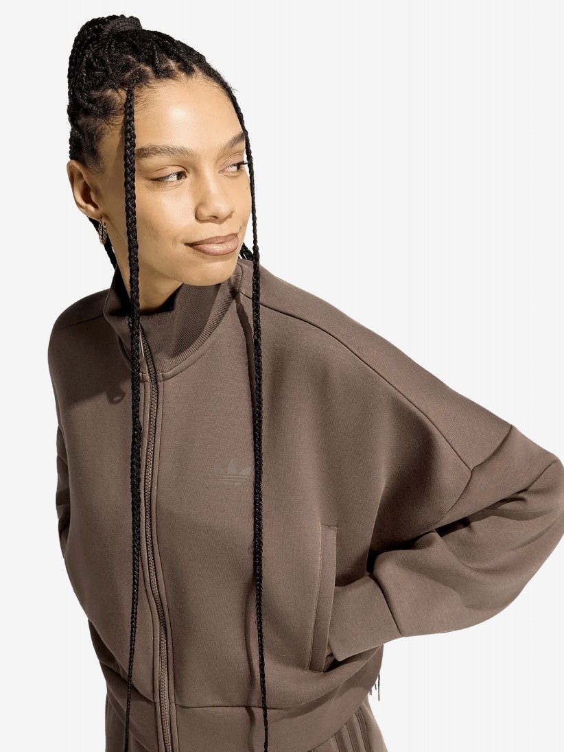 Chaqueta Adidas Spacer marr�n para mujer