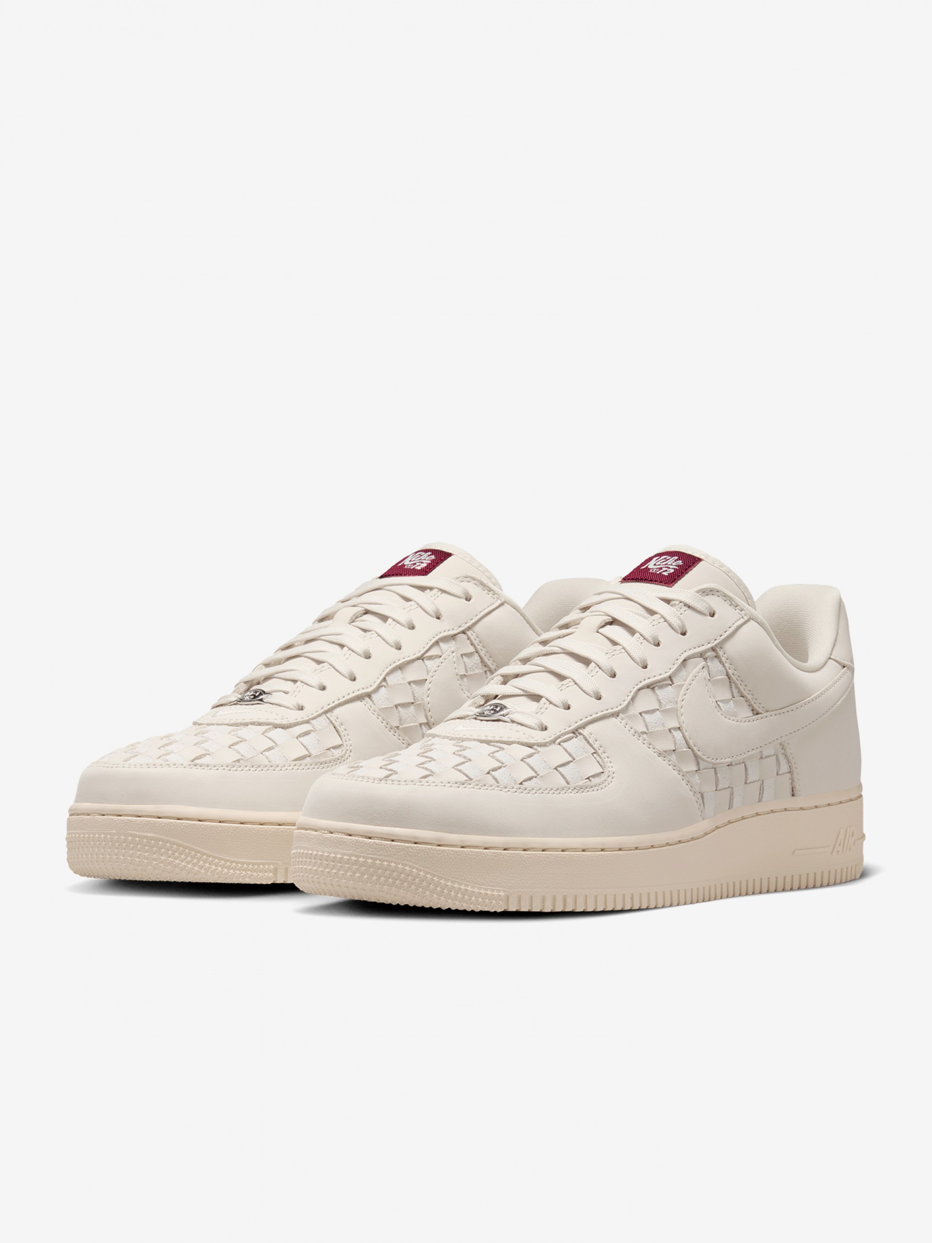 Nike Air Force 1 Low Retro Premium Grey and Beige Sneakers For Men
