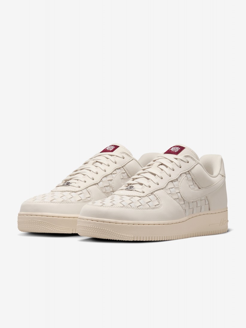 Zapatillas Nike Air Force 1 Low Retro Premium Grises y Beige Para Hombre Zapatillas Nike Air Force 1 Low Retro Premium Grises y Beige Para Hombre