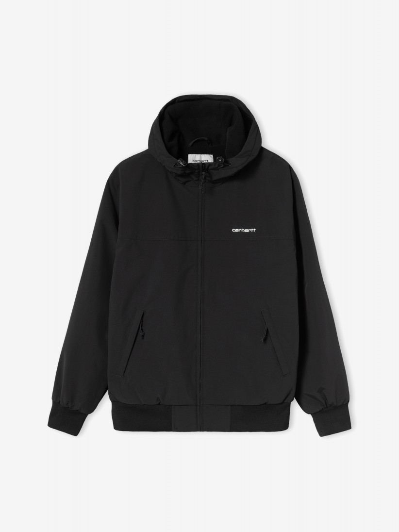 Carhartt WIP Sail Black Hooded Jacket